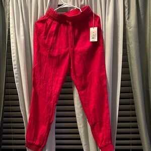 a new day Vibrant Red Kids Joggers
